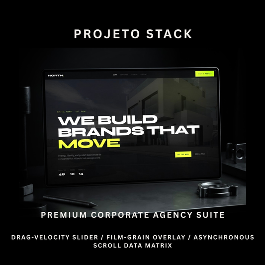 Premium Agency Landing Page Template