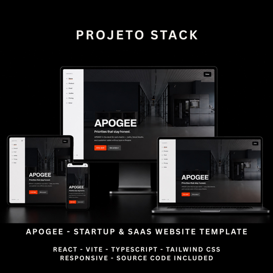 APOGEE - Startup & SaaS Website Template
